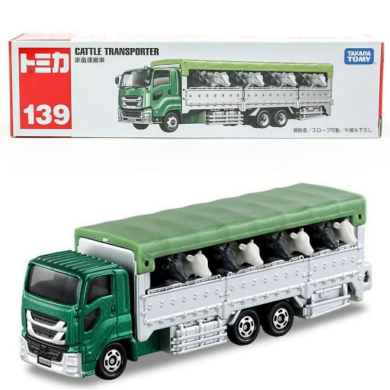 Tomica Long 139 Cattle Transporter