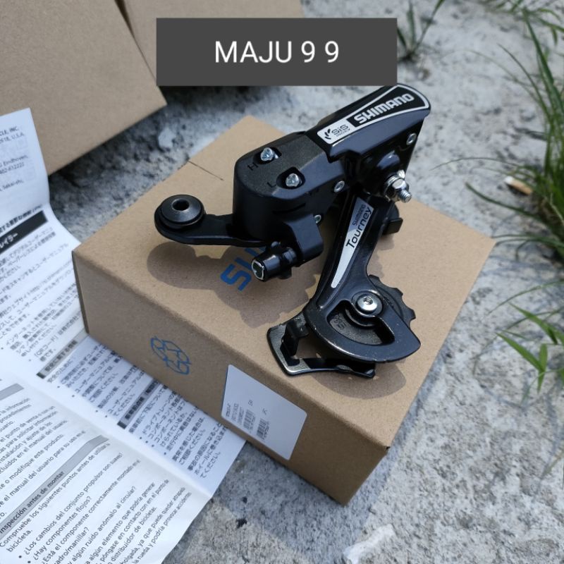 Rd/Rear derailleur Rd Shimano Tourney TY 21B 6/7/8 Speed Model Baut dan Rd FT-35 Short Jepit Original