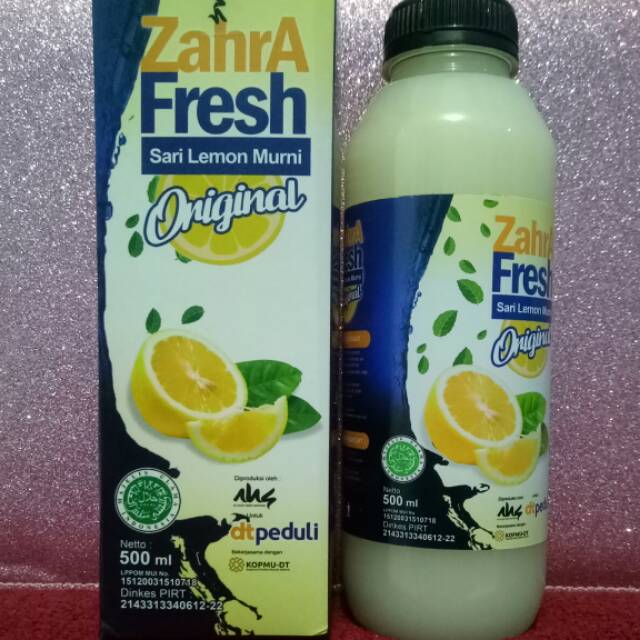 

Zahra Fresh 100% sari lemon