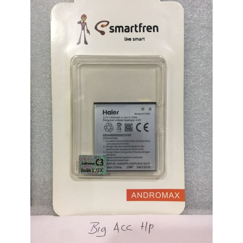 Baterai-Batere-Original Andromax C3 / H11308