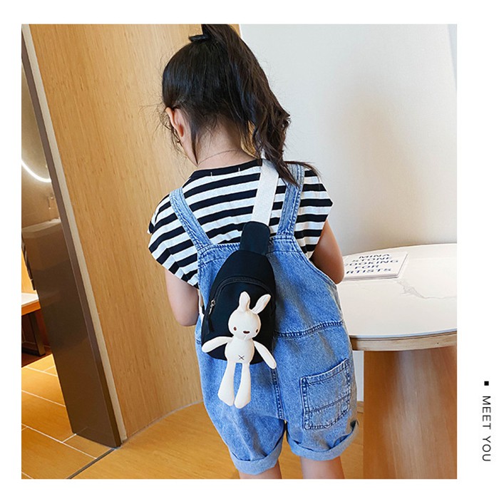 [Brandedbaby] TAS SELEMPANG ANAK BEAR / SLING BAG RABBIT / TAS FASHION CASUAL ANAK PEREMPUAN