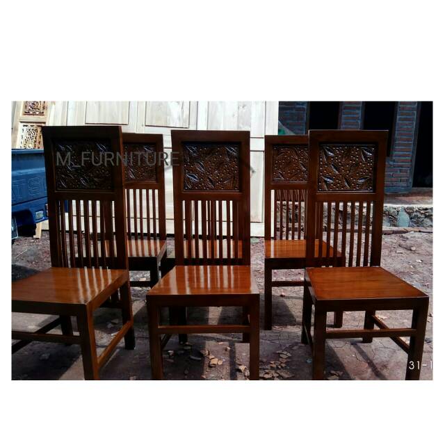  Kursi  kayu  jati meubel jepara furniture jepara harga 