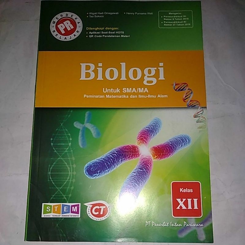 PR Biologi kelas 12