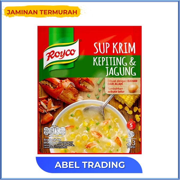 

ROYCO SUP KRIM KEPITING & JAGUNG 44 G
