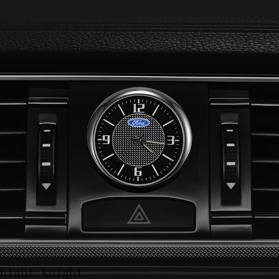 Jam Tangan Quartz Elektronik Mini Untuk Interior Mobil Ford Ranger Everest Focus Fiesta Ecpsport