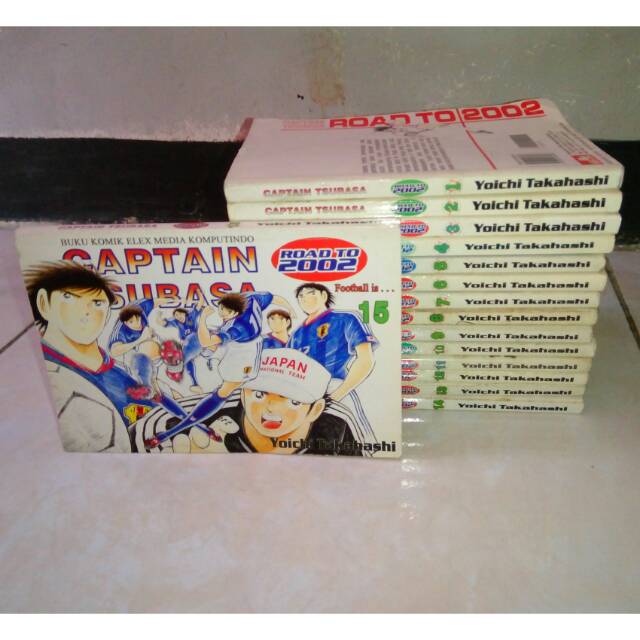 komik captain Tsubasa ROAD TO 2002 VOL. 1-15 TAMAT