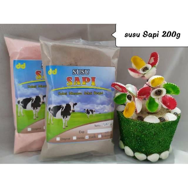 susu sapi 200g