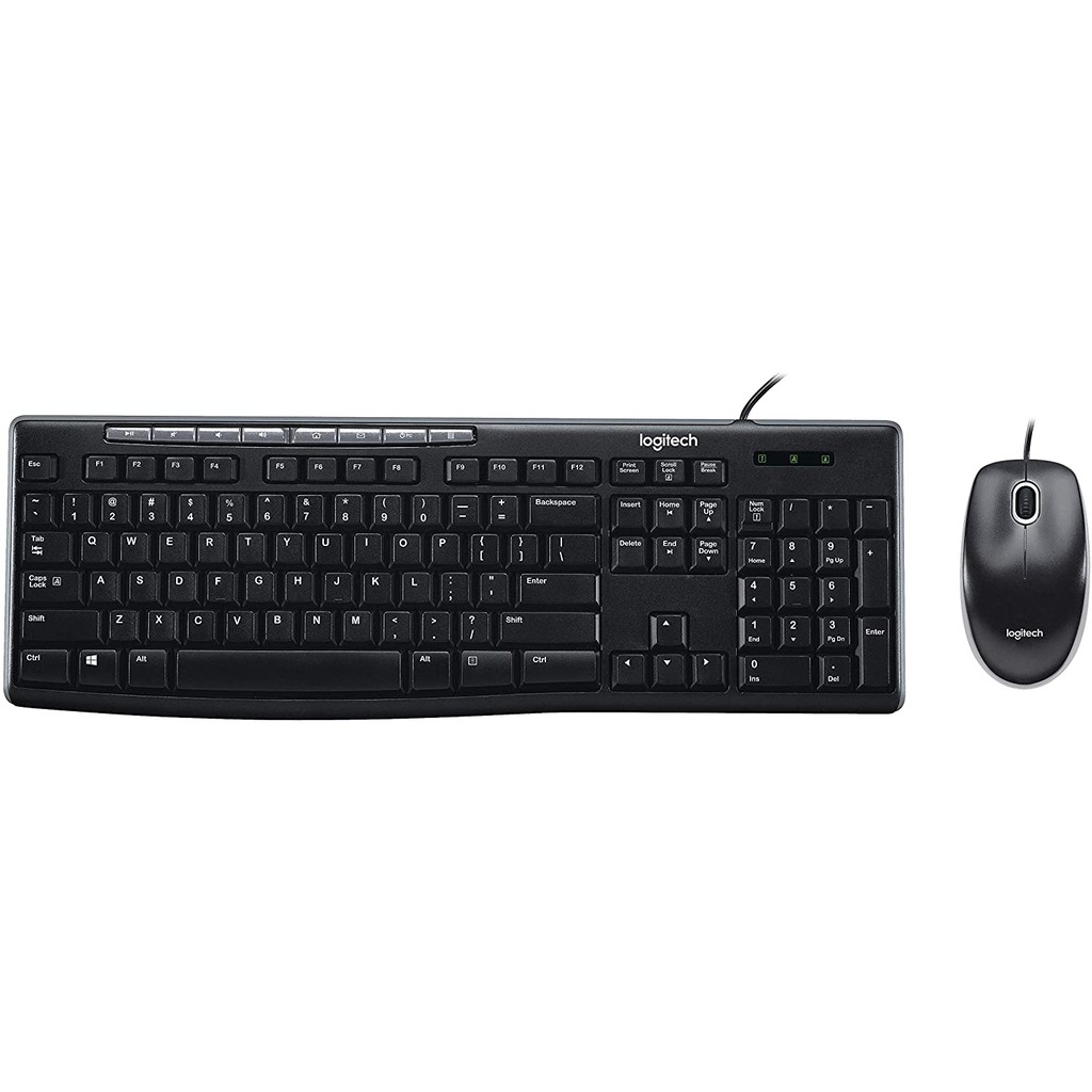 LOGITECH MEDIA COMBO KEYBOARD + MOUSE MK200