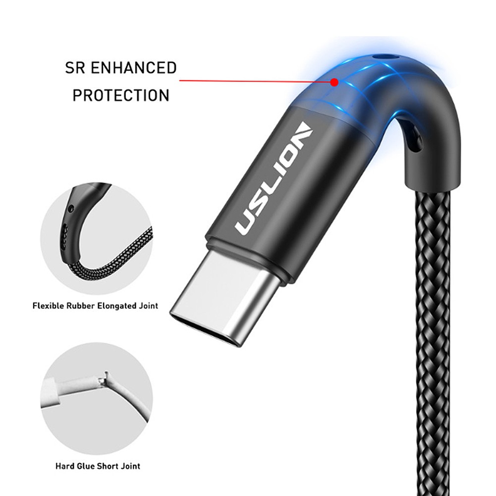 【HOT SALE】USB Type-c cable 3.0 Fast Charging Data Cord Charger usb cable For Huawei Samsung s10 s9 A51 xiaomi mi 10