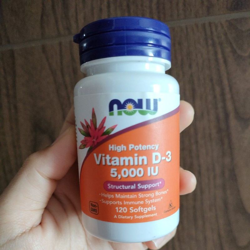 Now vitamin D3 5000IU Original