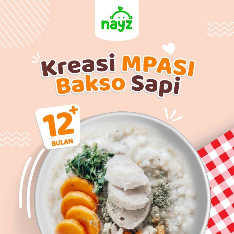 nayz mpasi bakso sapi