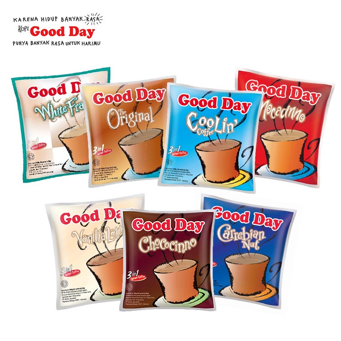 

Good Day 3 in 1 Instant Coffee (50 Sachet)