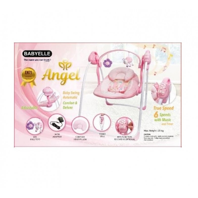 Babyelle Angel Baby Swing Automatic Ayunan Bayi