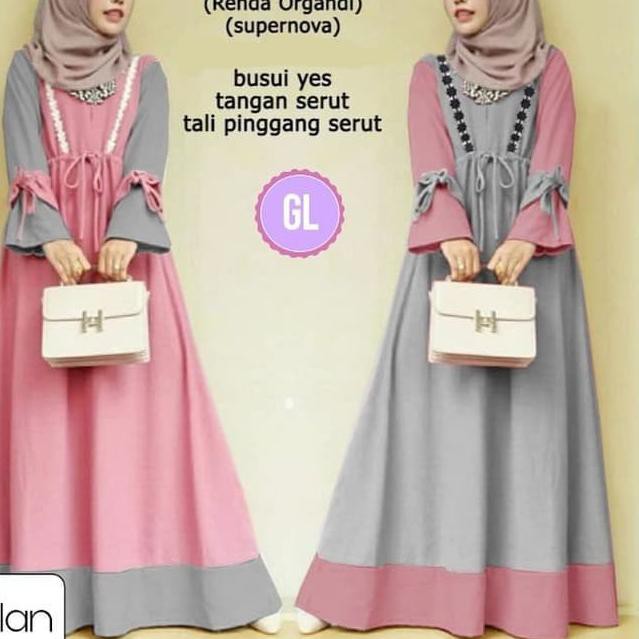 NEWGAMIS UNIK JUMBO UKURAN BESAR SAMPAI LD 110 XXXXL MAYA DRESS YANG SIMPLE DAN ELEGAN BANGET LIM