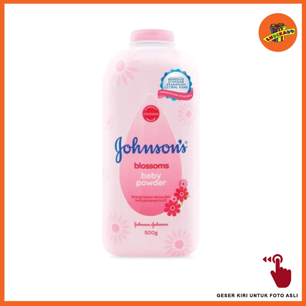 JOHNSON'S BLOSSOMS BABY POWDER 500g - Bedak Bayi