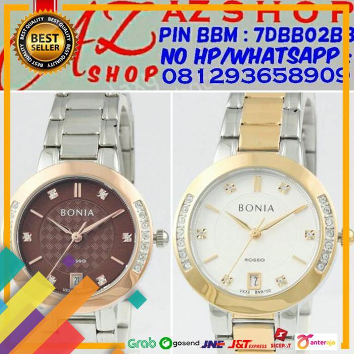 ON SALE.. JAM TANGAN WANITA BONIA ROSSO BNR 100 SILVER RANTAI ORIGINAL MURAH ..TERMURAH