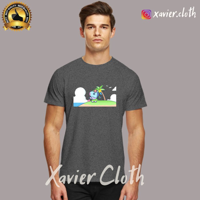 Premium Baju - Kaos - Tshirt BT21 x Uniqlo BT21 x Dancing Machine Mang ArmyOlympics - Tshirt BTS