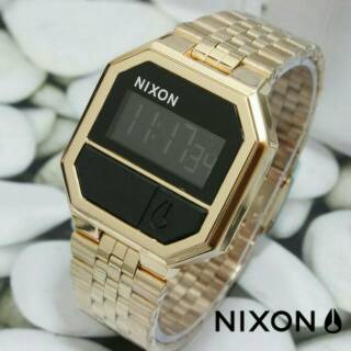 nixon rerun rose gold