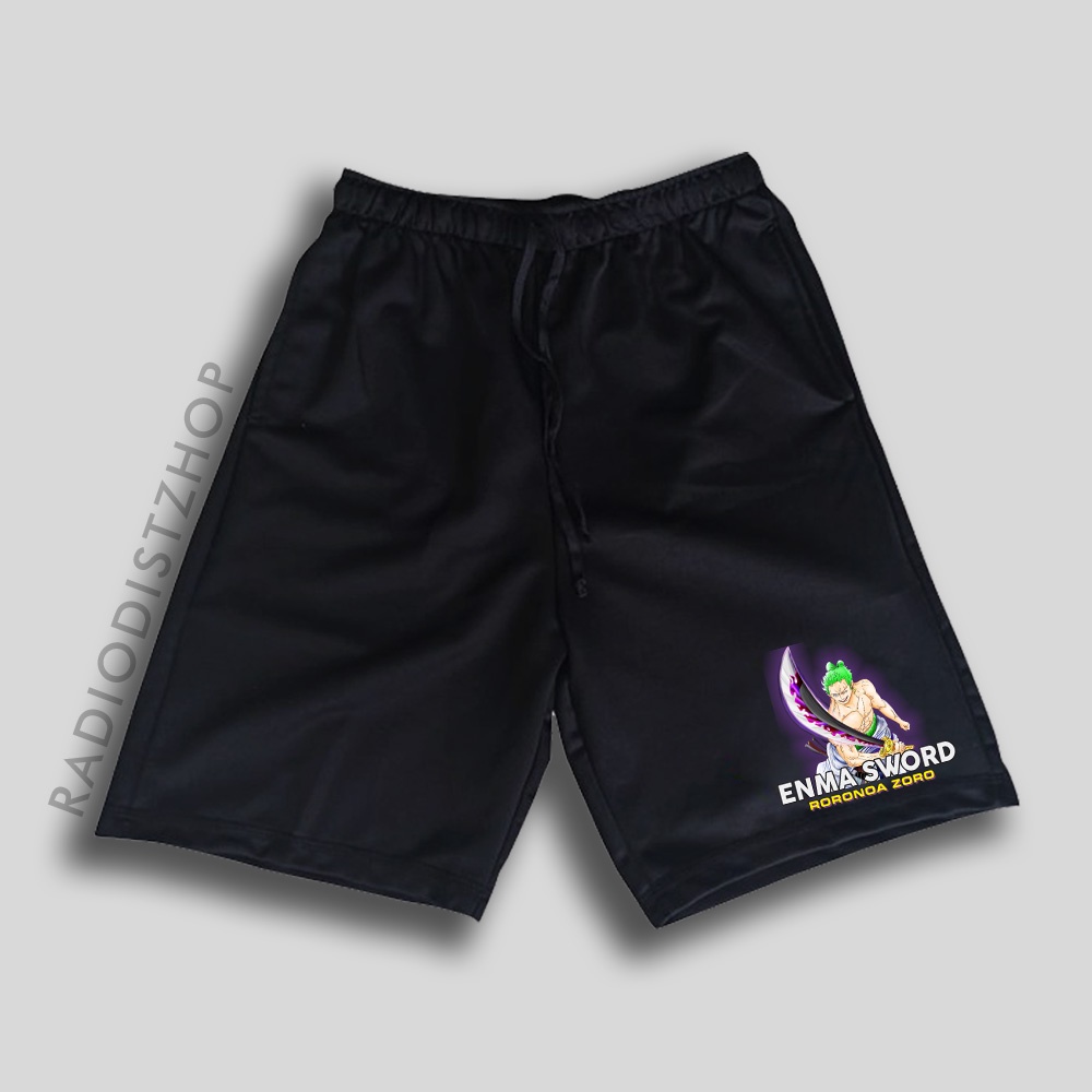 Celana Pendek Enma Sword Shortpants Anime  Roronoa Zoro