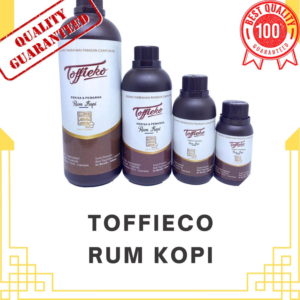 

Toffieco Rum Kopi Toffieco 100 Gram