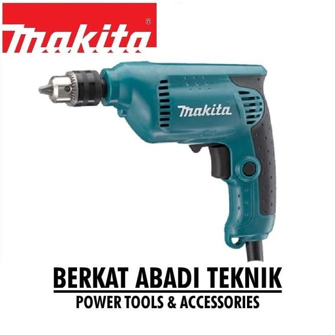 MAKITA 6412 Bor Listrik 10mm Tangan Kayu Besi Bolak Balik Mesin