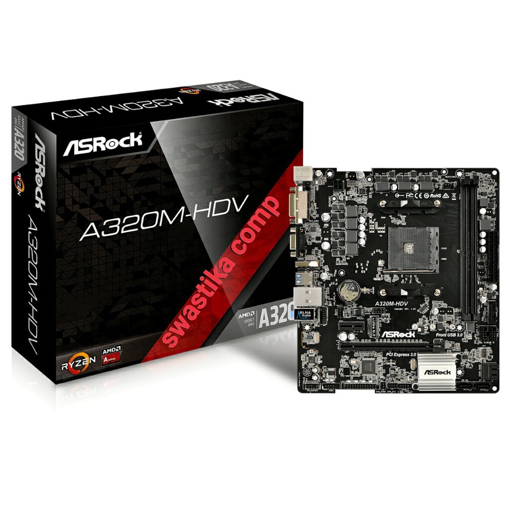 MotherBoard ASROCK A320M-HDV Berkualitas