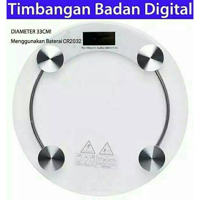 Timbangan Badan Digital Besar 33cmC