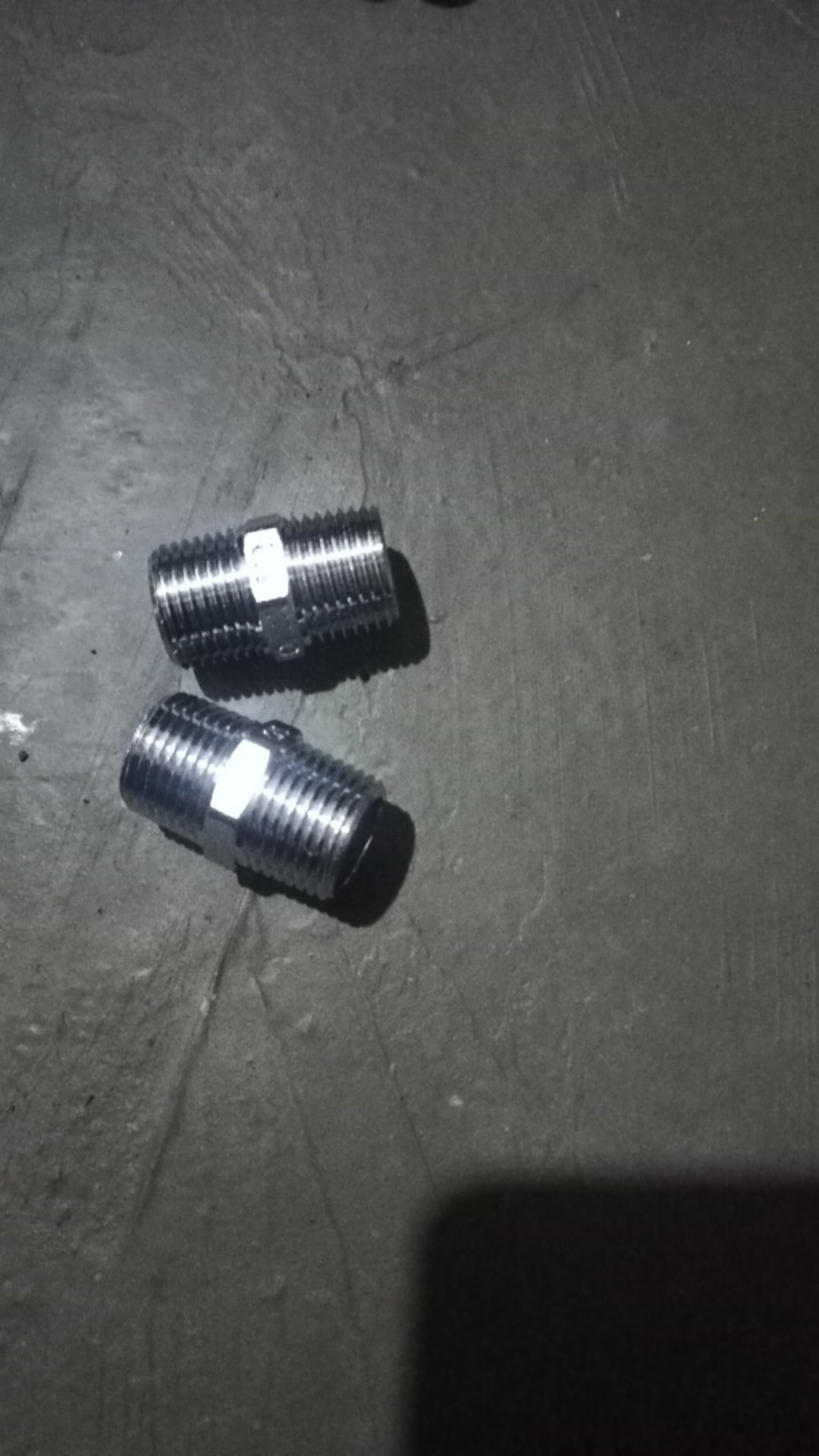 Nepel Crom 1/2 Onda Double Nipple