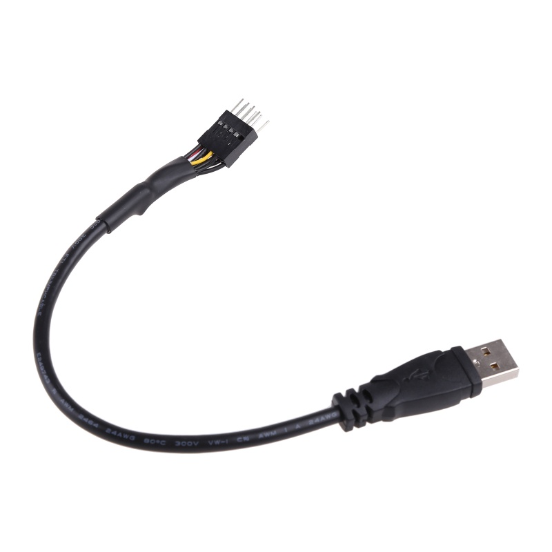 Adaptor Kabel Motherboard btsg 9pin Male to USB A Male Konverter Housing Male/Male