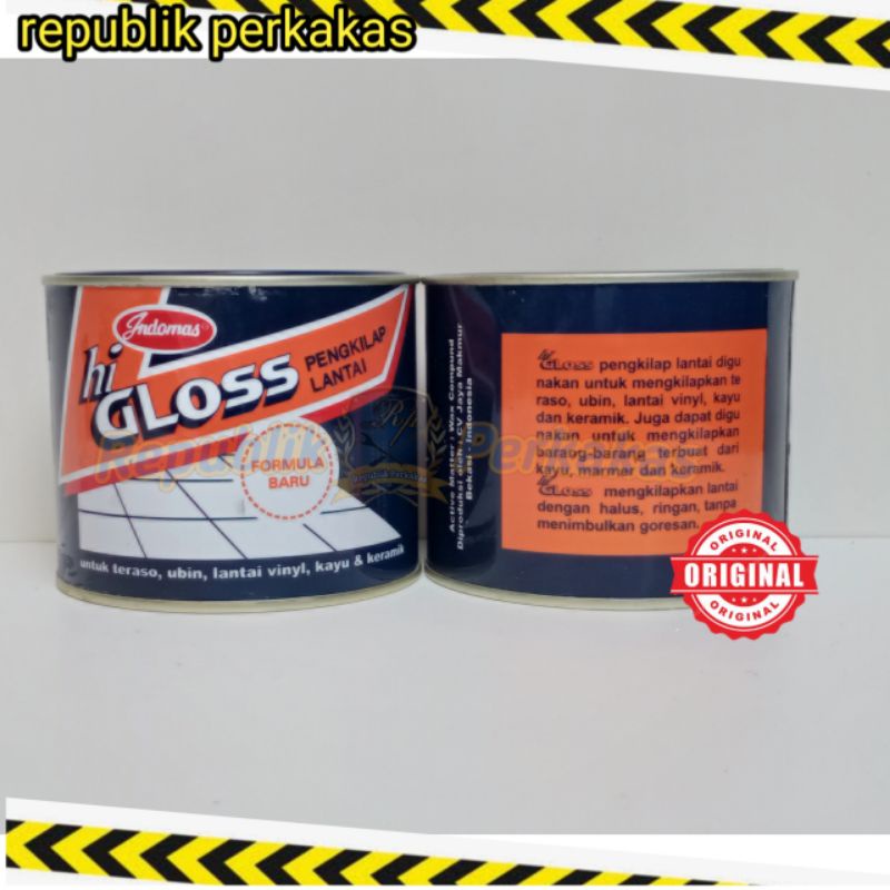 Original Hi Gloss Pengkilap Lantai Untuk Teraso Ubin 500 gram