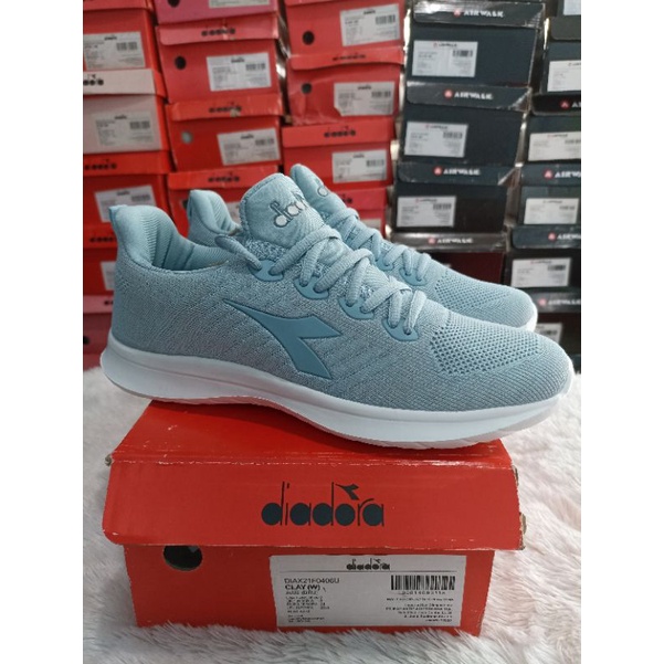 DIADORA CLAY Sepatu Original Wanita Biru