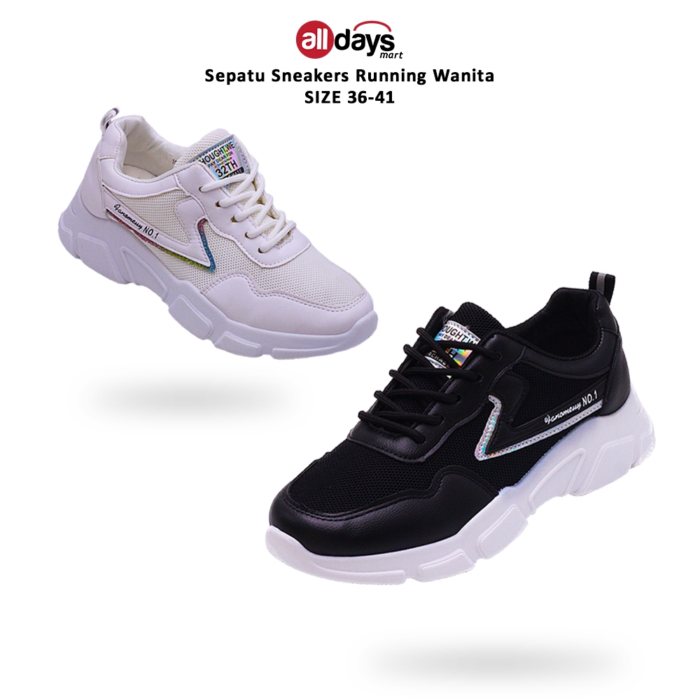 Faster Sepatu Sneakers Sports Casual Wanita 1908-D06 Size 36-40