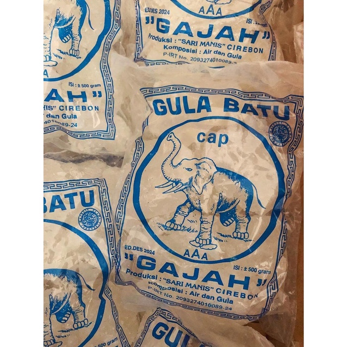 

uuttudd Gula Batu Cap Gajah 500Gr Fsfs201