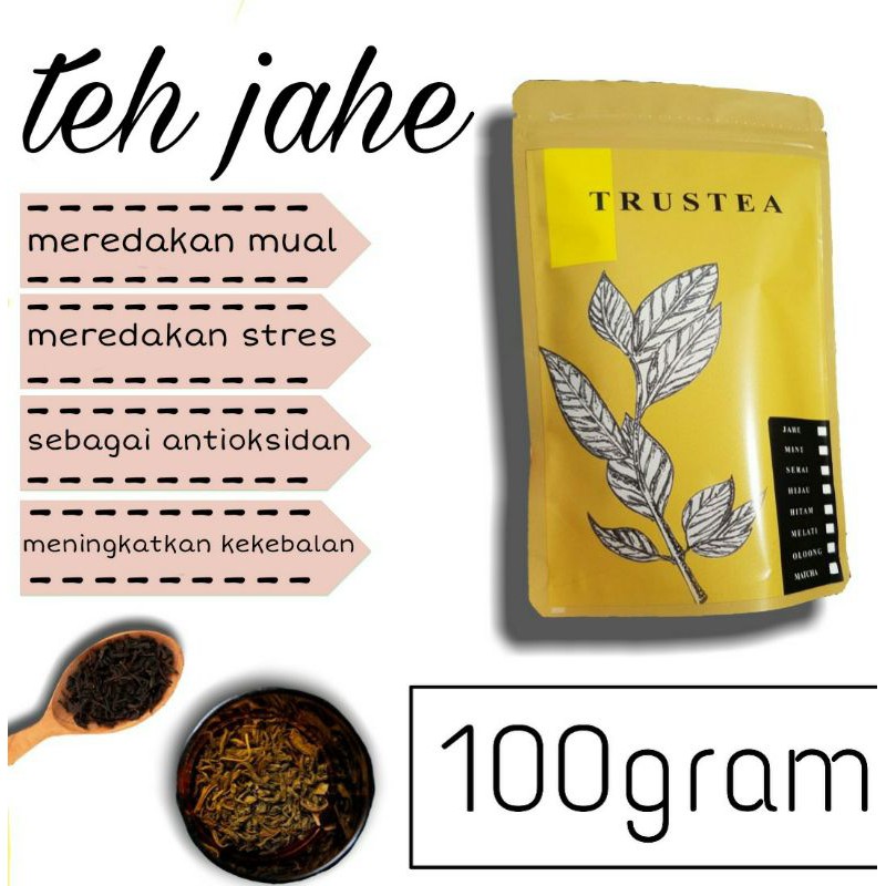 

Teh Jahe Kesehatan TRUSTEA 100gram