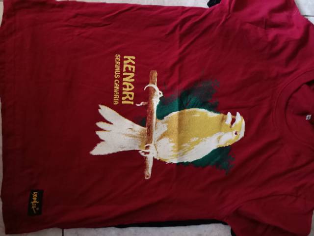 kaos burung combed 30s