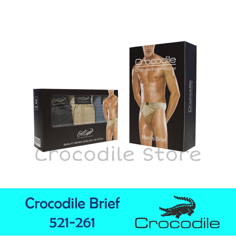 Celana Dalam Crocodile Artikel 521-261 (3 Pcs in Box)