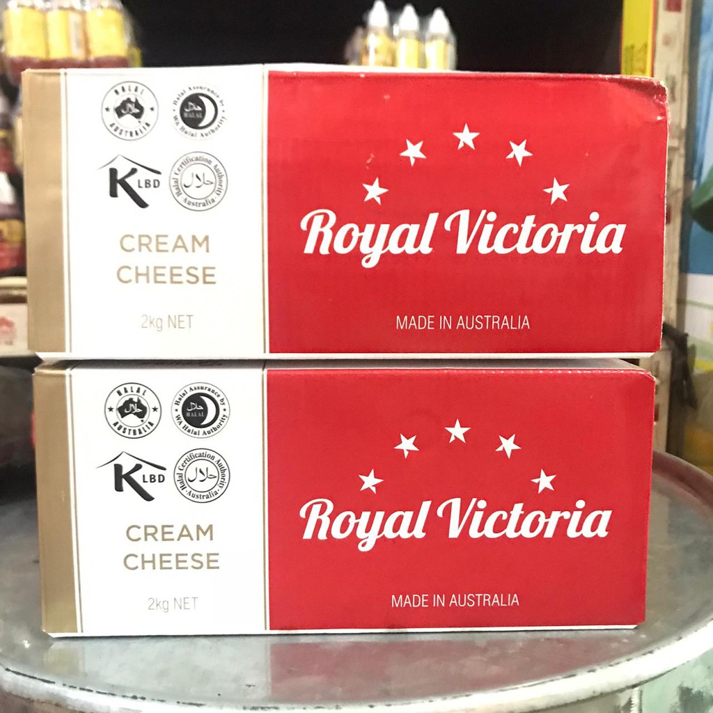 Royal Victoria Cream Cheese 2kg - Gosend/Grab Only!!!