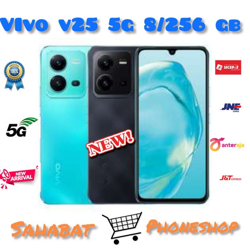 VIVO V25 5G RAM 8/256(8GB + 8GB EXTENDED RAM) BERGARANSI