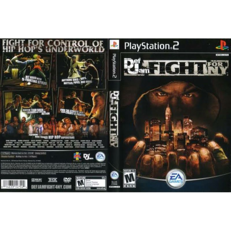 Kaset PS 2 DJ Fight For NY