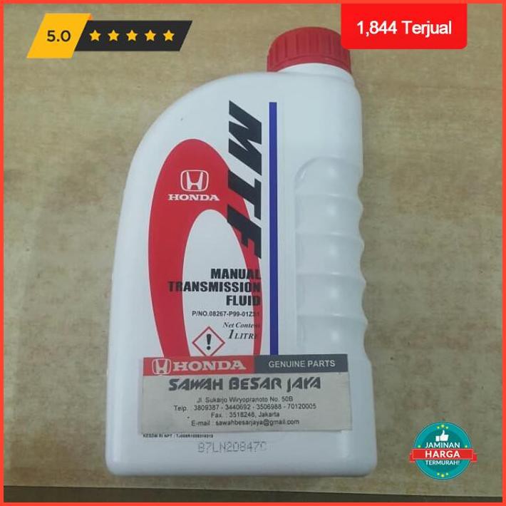 Oli Mtf / Transmisi Manual Brio Mobilio Brv Jazz City Hrv Accord Crv Terlaris