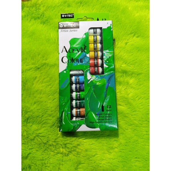 

CAT ACRYLIC V-TEC 12 WARNA