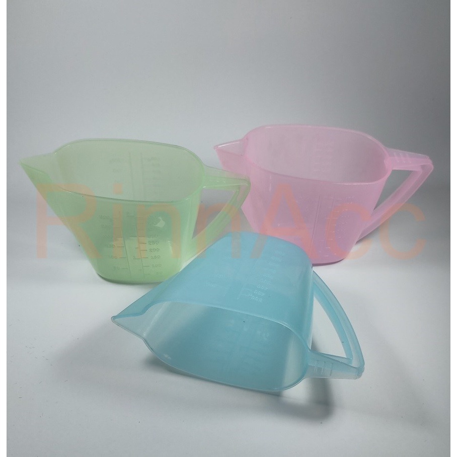 Gelas Ukur Plastik 500 mL Lion / Takar 500mL Measuring Cup With Handle Star