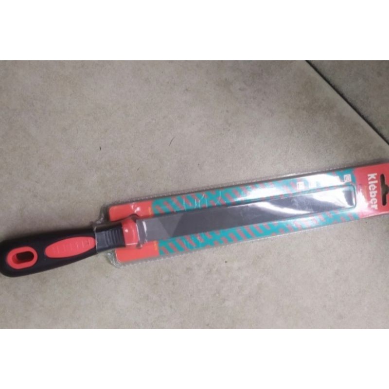Kikir besi besar model plat (6 inch) merek KLEBER