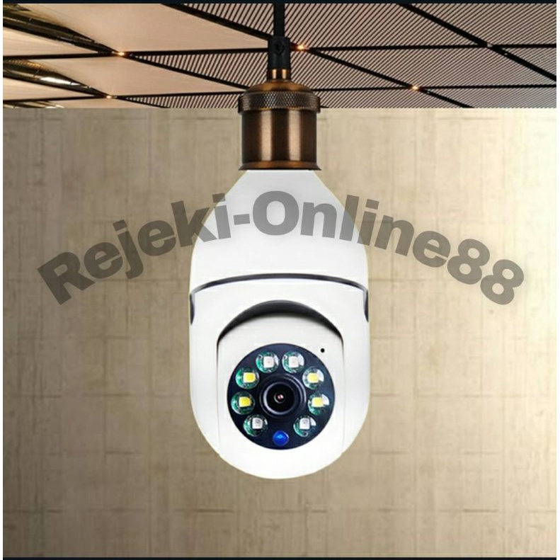 IP CAMERA CCTV 8MP APP V380 PTZ KAMERA CCTV SPEED DOME MINI VIA WIFI FITING