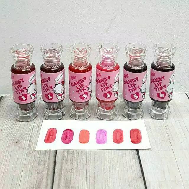 CANDY LIPTINT PEINIFEN HELLO KITTY No.P7154 /6PS