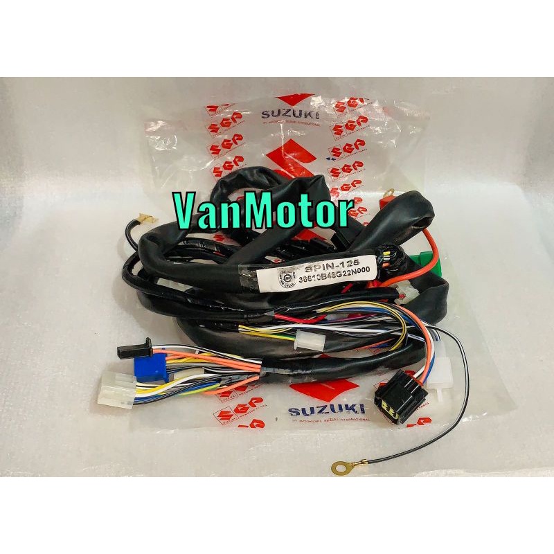 KABEL BODY BODI SPIN 125 SPIN OLD LAMA SET SUZUKI ORI WIRE HARNESS