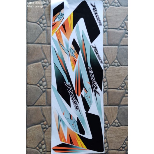 STRIPING SATRIA FU FI VARIASI