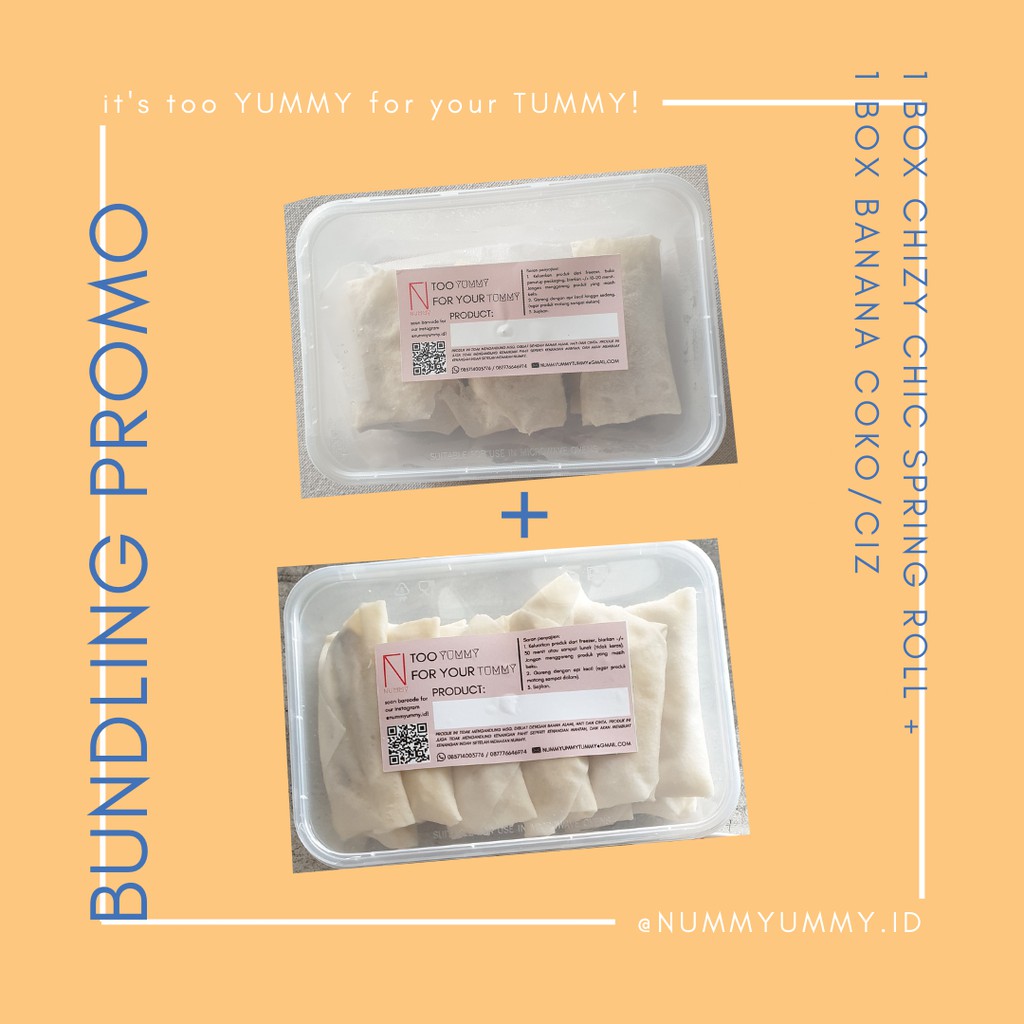 

PROMO BUNDLING! LUMPIA DAN PISCOK! JADI LEBIH MURAH!