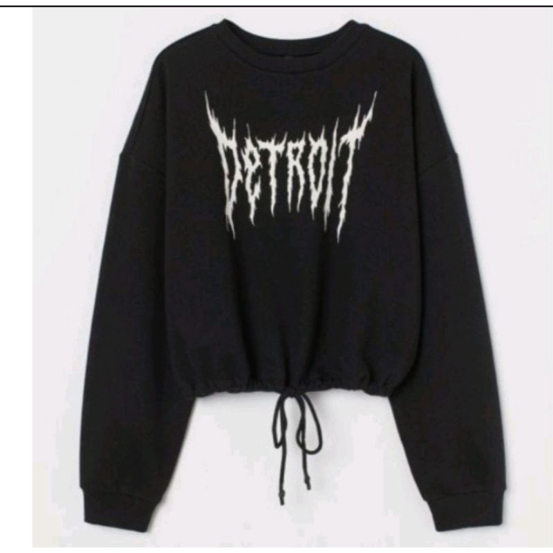 SWEATER OBLONG DETROIT CROP