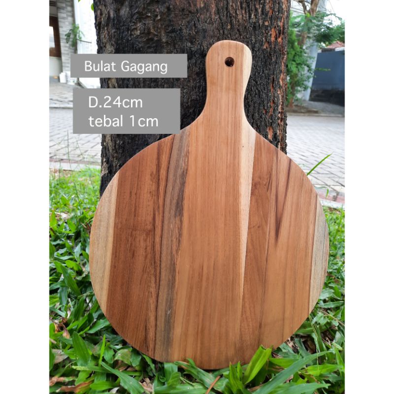 Talenan Kayu / Talenan Kayu Jati / Wooden Cutting Board T02